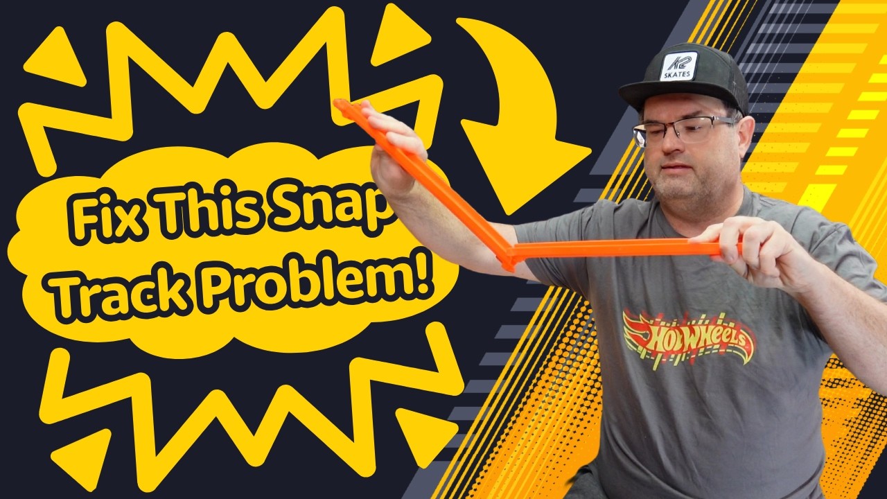 Решение одной проблемы с Hot Wheels Speed ​​Snap Track