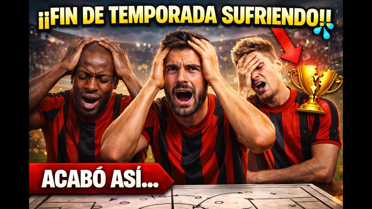 Acabamos La 2ª Temporada De Esta Manera | Modo Carrera Butchers FC #7
