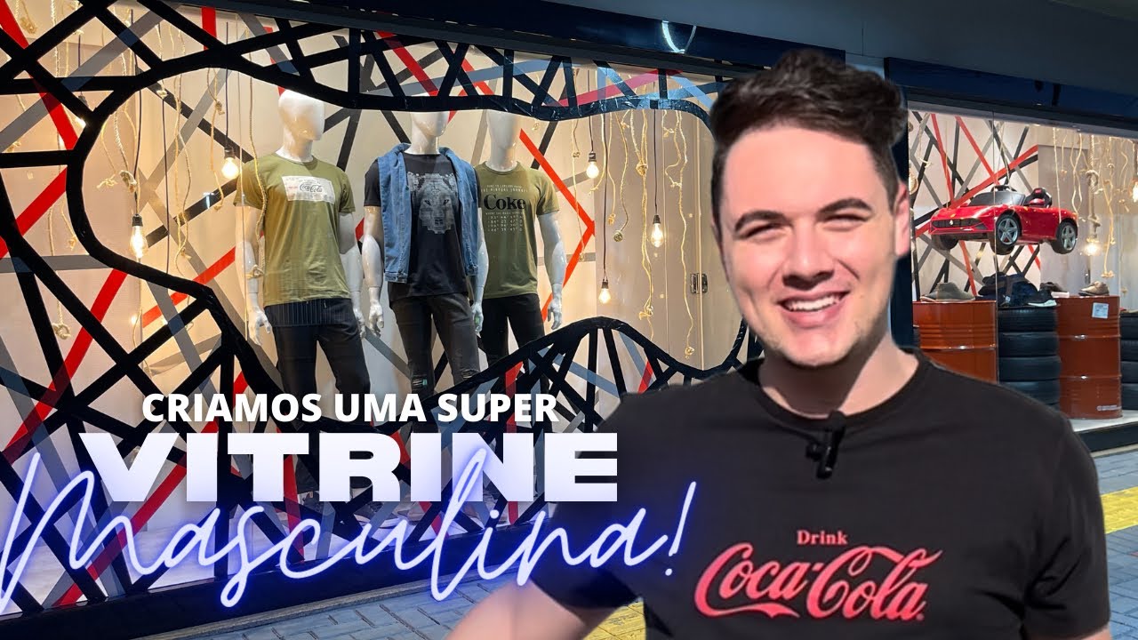 VITRINE MASCULINA | VITRINE PARA O DIA DOS PAIS
