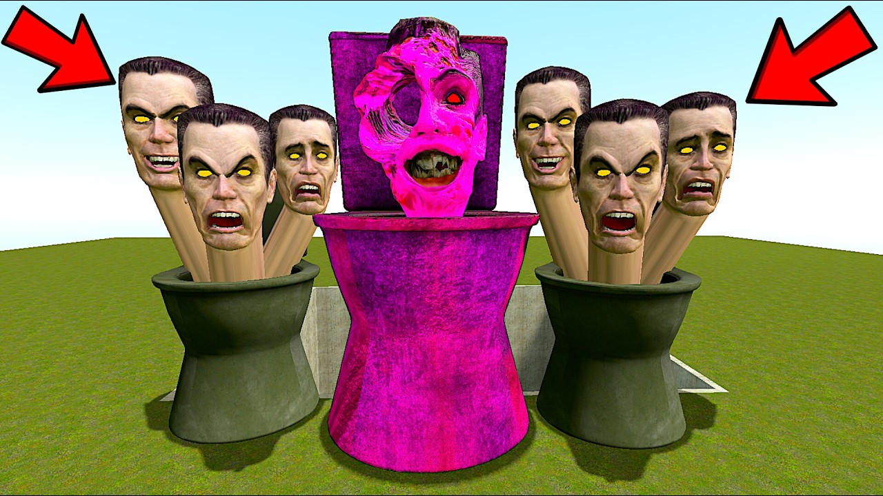 Spartan KIcking All New Skibidi Toilet Bosses in Gint  Deep Pit-#21 Garry's Mod