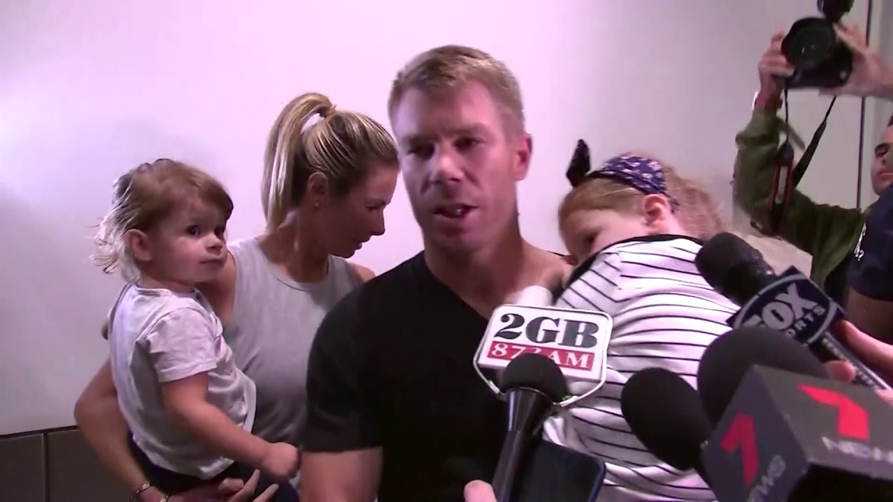 David Warner puts family ahead of ball-tampering scandal response