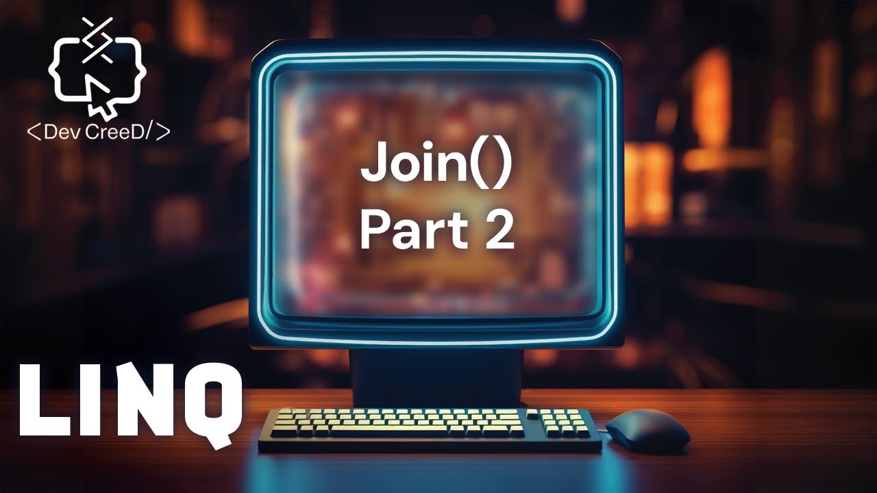 [Arabic - بالعربي] 47. Inner Join - Part 2 | Linq