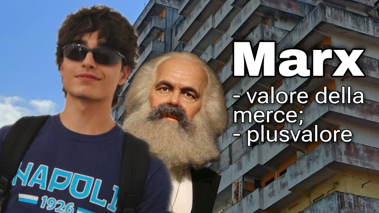 5 minuti con KARL MARX, il VALORE DELLA MERCE e il PLUSVALORE