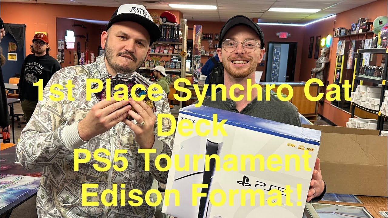1st Place Synchro Cat Edison PS5 Tournament INSANE RARITIES Deck Profile