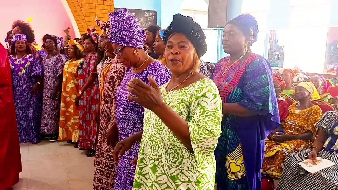 CHOTHEC femme mission Dimanche le 28 déc 2025 dans la paroisse muanda centrale 