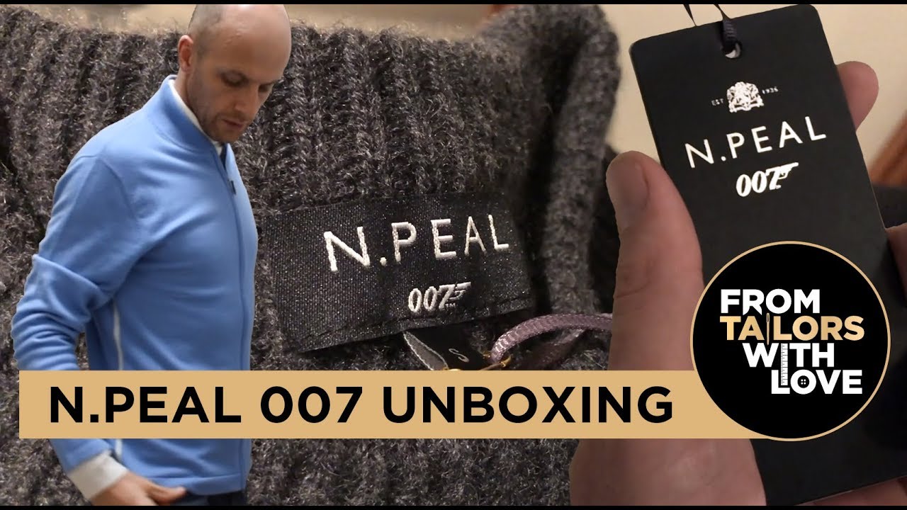 N.Peal James Bond Cashmere Collection | Unboxing