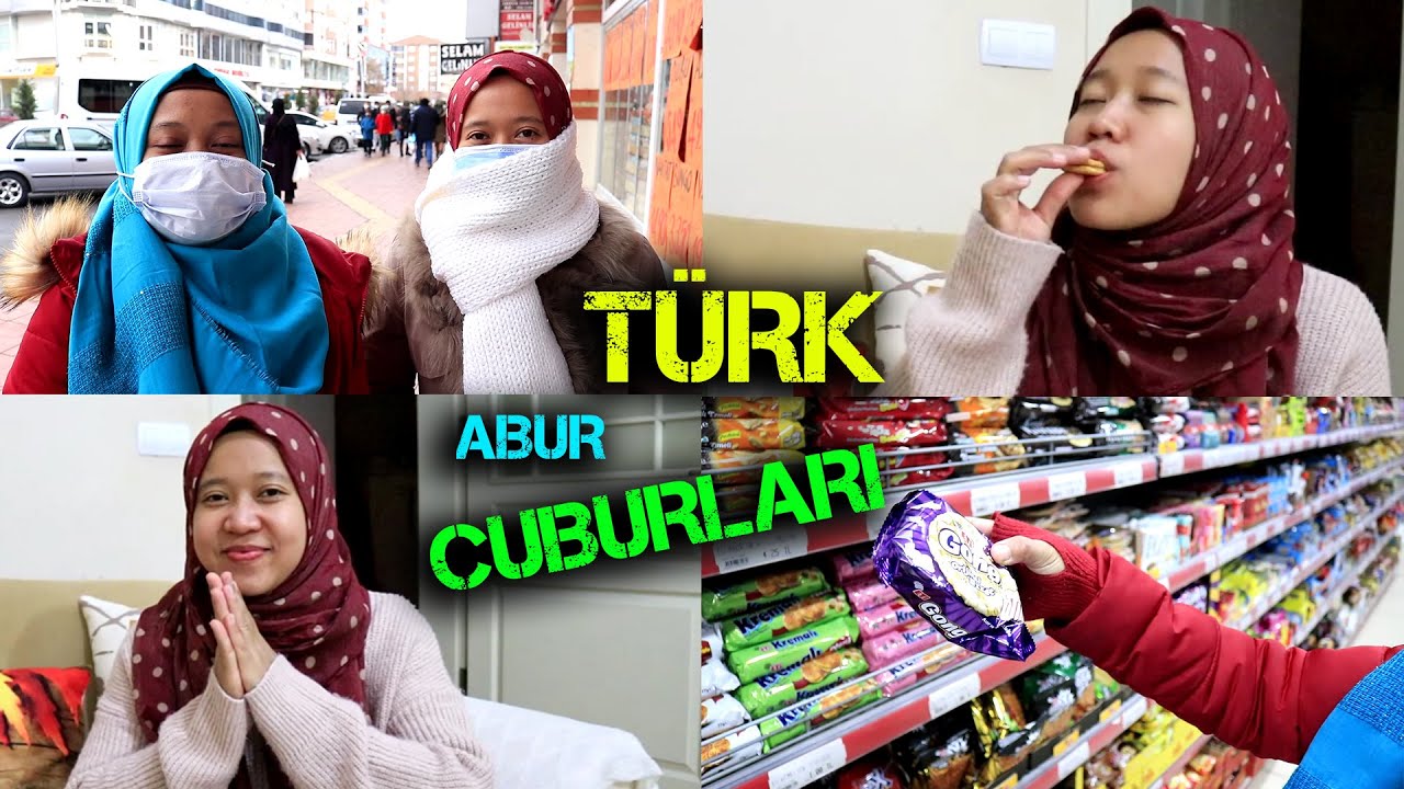 ENDONEZYALI KARDEŞİM İLK KEZ TÜRK ABUR CUBURLARINI DENİYOR!!! MARKET ALIŞVERİŞİNE ÇIKTIK!!!