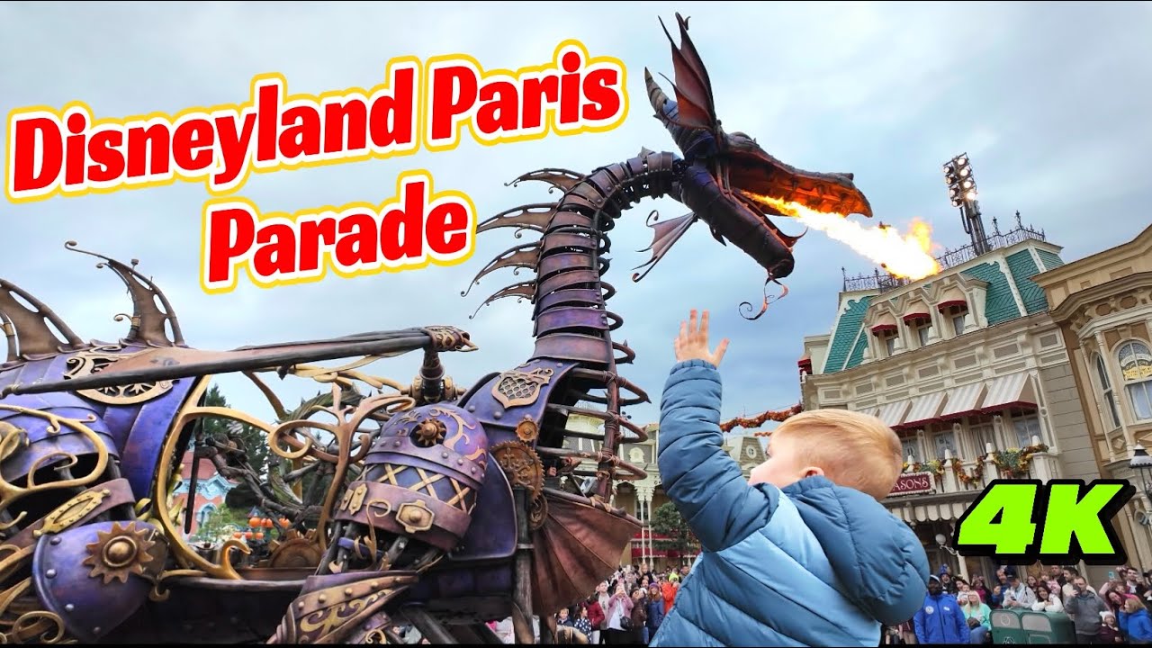 Disneyland Paris’te Gerçek ATEŞ Püskürten EJDERHA 🔥