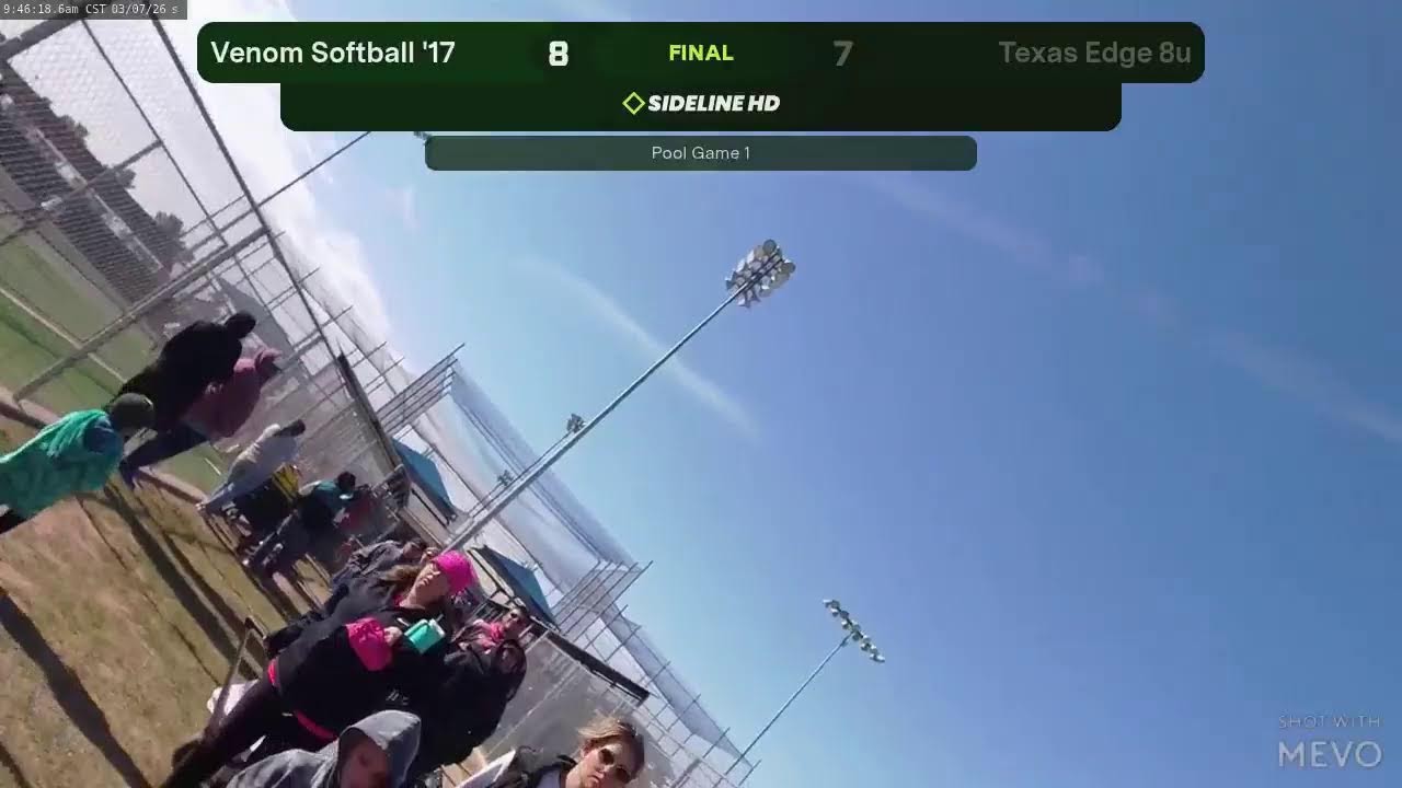 Venom Softball '17 @ Texas Edge 8u (2026.03.07)