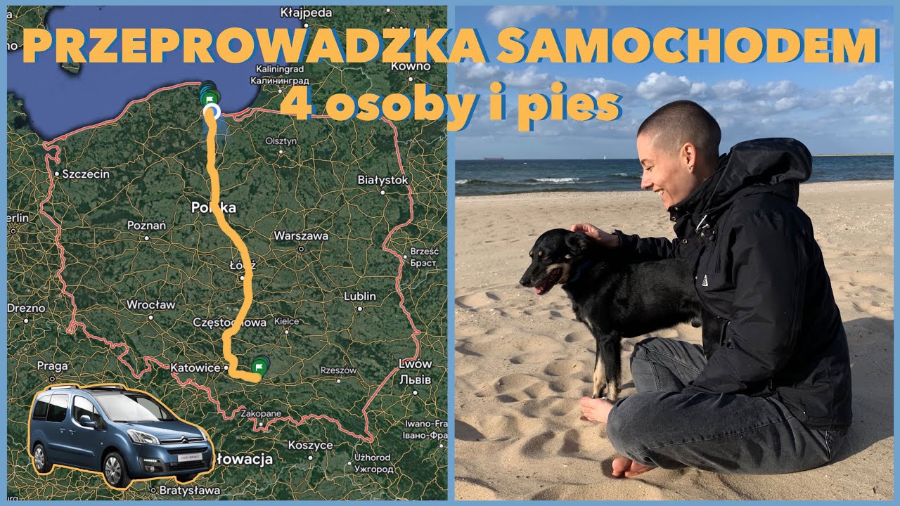 PRZEPROWADZKA SAMOCHODEM🚙przez całą Polskę (4os. i pies)👨‍👩‍👧‍👧🐕-jak to zrobiliśmy? MINIMALIZM