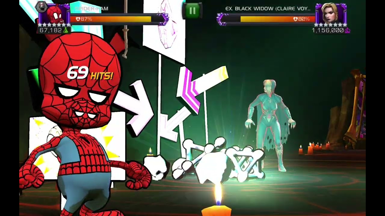 Rank 4 Spider-ham situation is crazy (Necropolis BWCV solo)