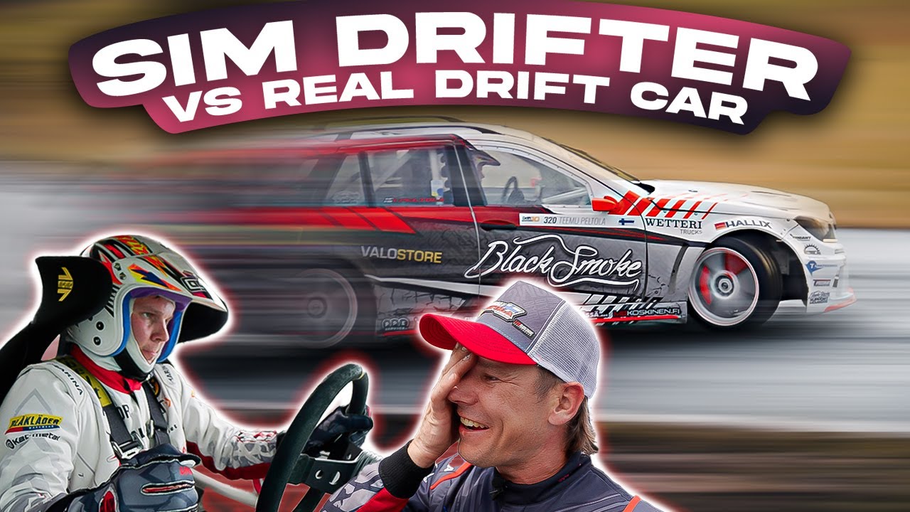 SIM DRIFTER против настоящего дрифт-кара