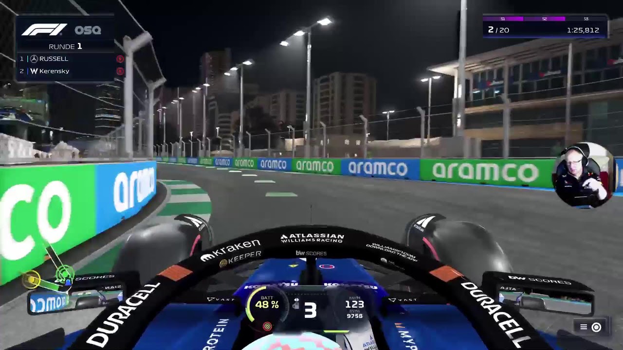 F1 2025 Saudi-Arabien Training und Qualifikation