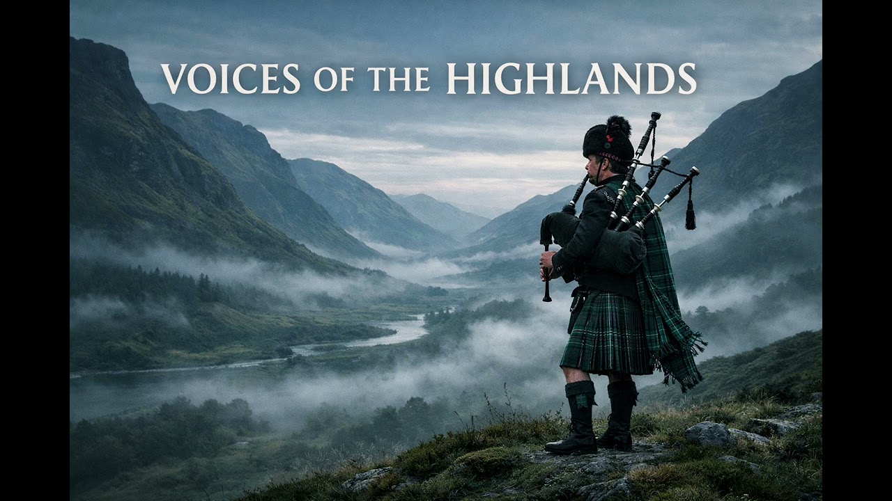 Voices of the Highlands 🇬🇧 | Deep Scottish Bagpipe Instrumental