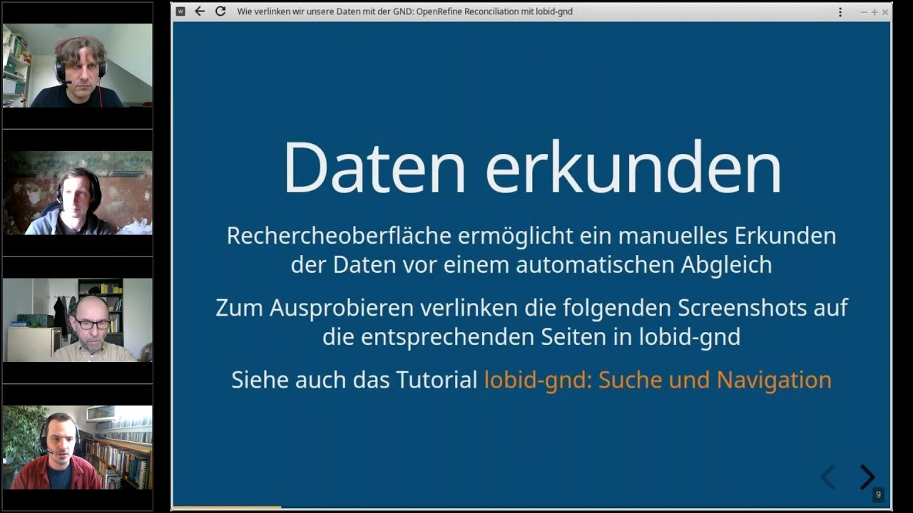 GNDCon 2.0 // Wie verlinken wir unsere Daten mit der GND?