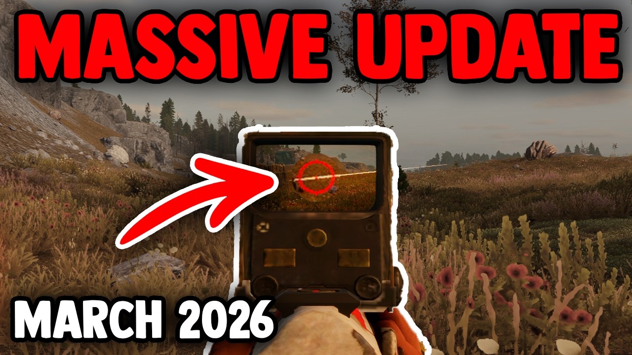 RUST CONSOLE UPDATE! Side Sprint Removed, New Crosshair Colours & Performance Fixes & MORE!