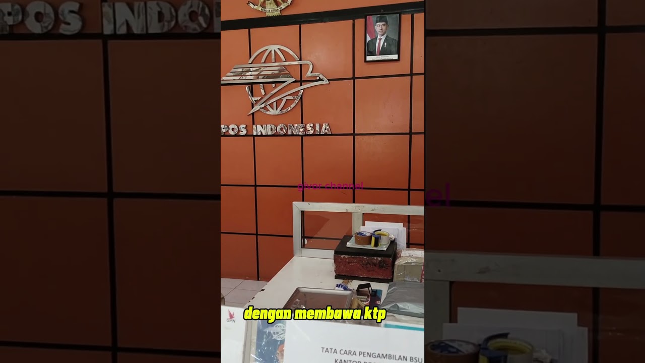 ga nyangka BSU cair bisa diambil di kantor pos terdekat