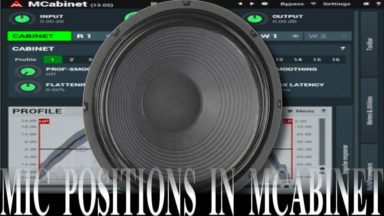 Расположение динамиков в MCabinet