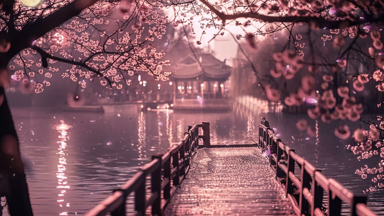 Relaxing Spring Piano ASMR | Peaceful Piano Music for Stress Relief and Focus