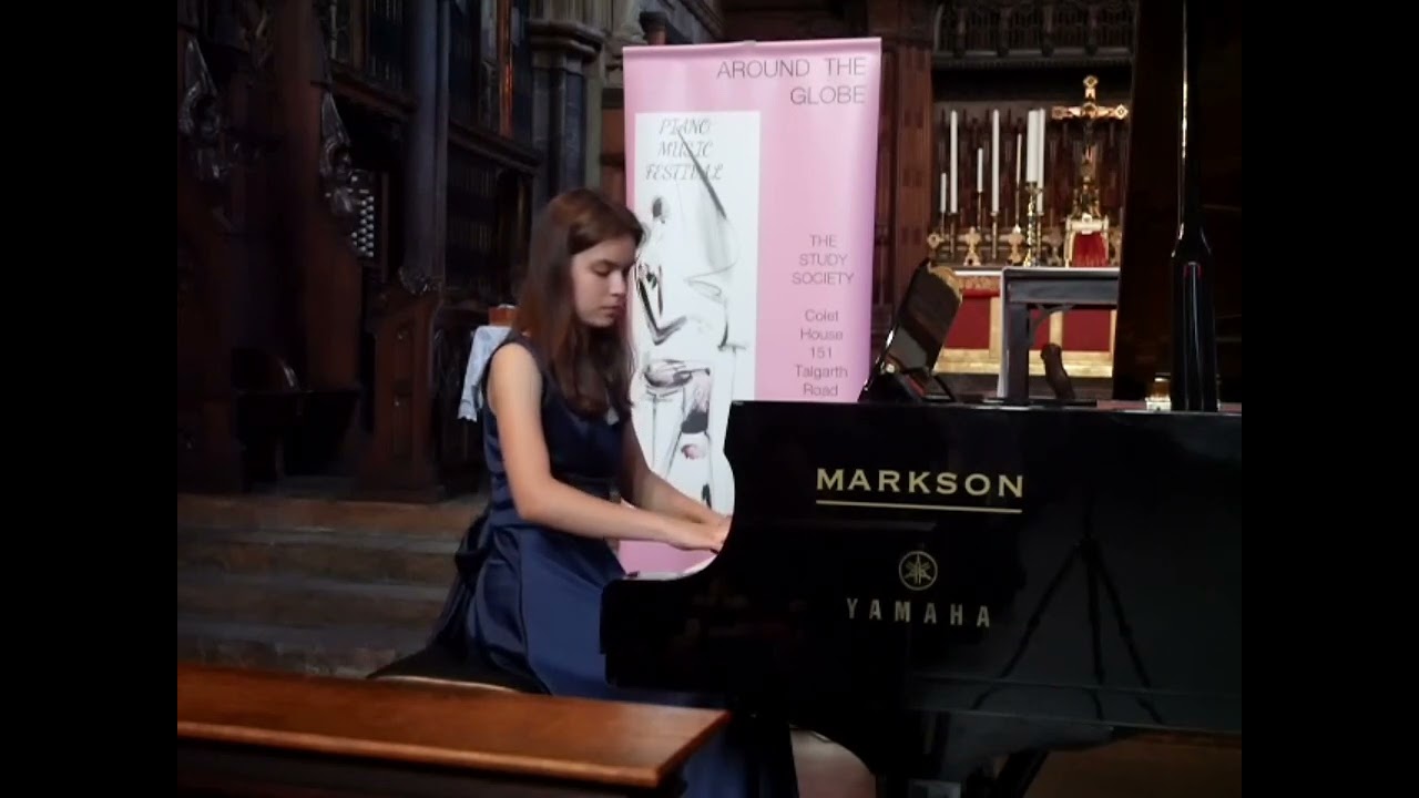 UK Premiere - 'Bach Travels' by Milos Raickovich - Sofija Prica, piano (Winners' Piano Fest)