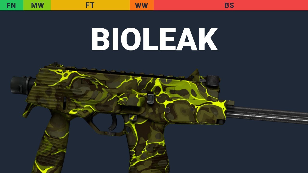 MP9 Bioleak - Skin Float And Wear Preview