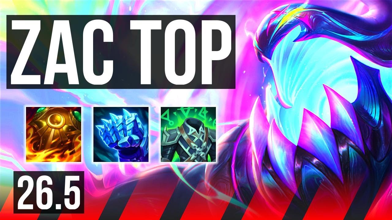 ZAC vs AMBESSA (TOP) | KR Grandmaster | 26.5
