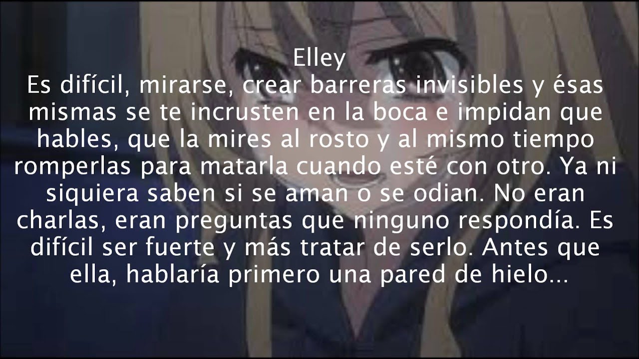 Sólo me queda decirte adiós - Elley ft Luis Carlos & Santa Rm [Letra]