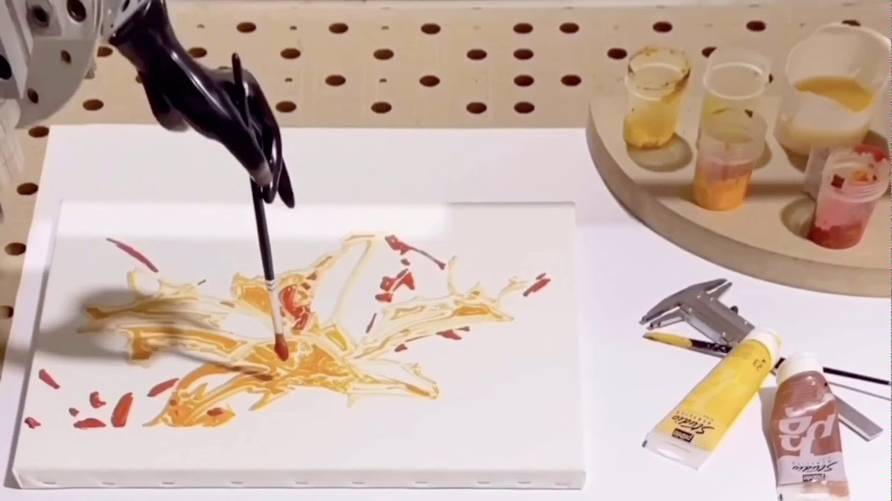 painting with cnc