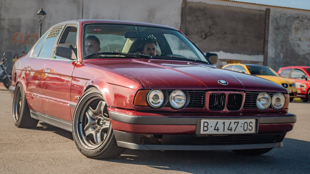 Enseñando el DriftCar!! BMW E34 M54B30