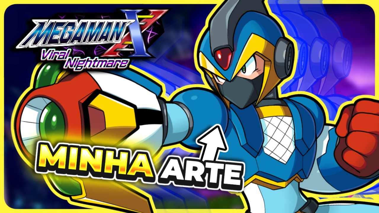 Mega Man X Viral Nightmare está INCRÍVEL (e EU estou participando do projeto)