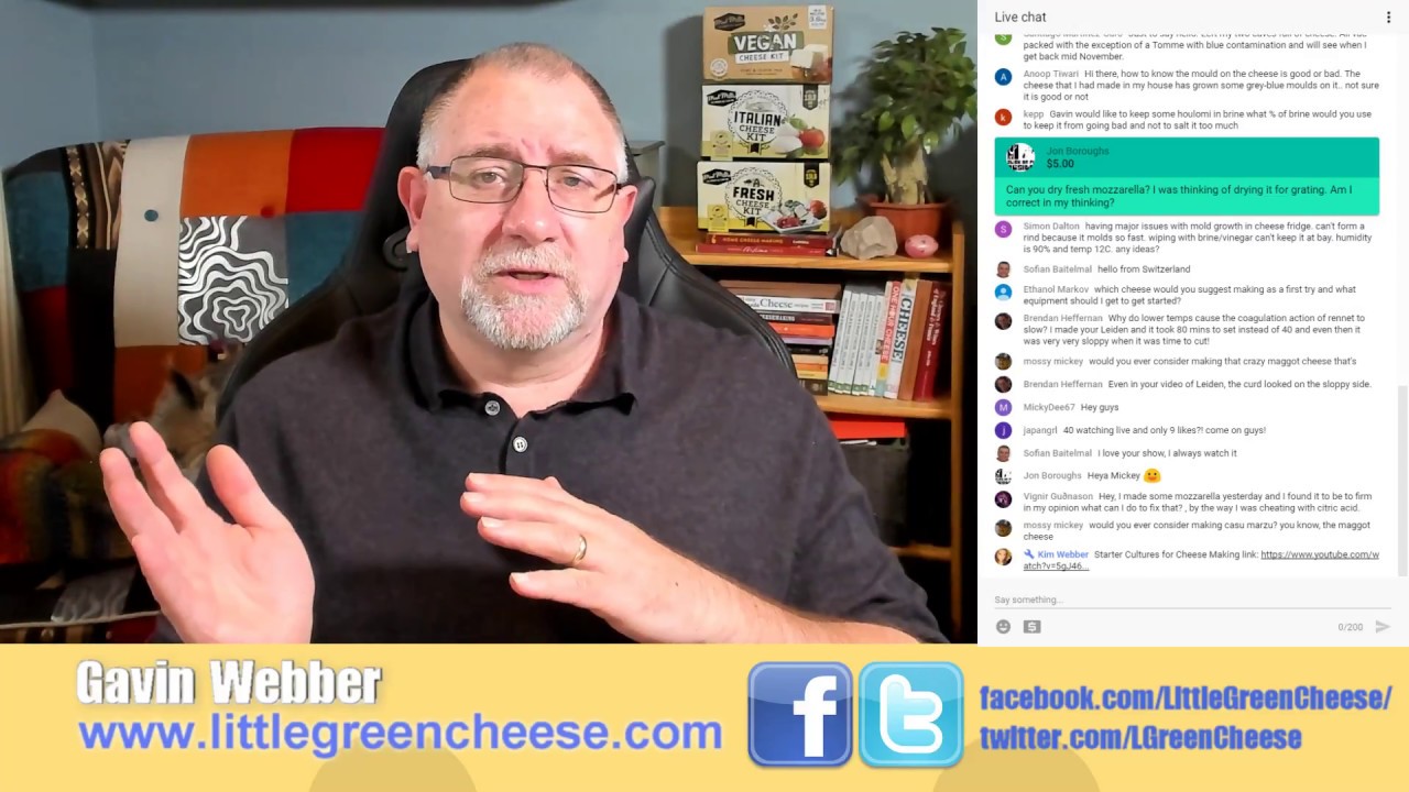 Ask The Cheeseman Live #41! Be a Curd Nerd