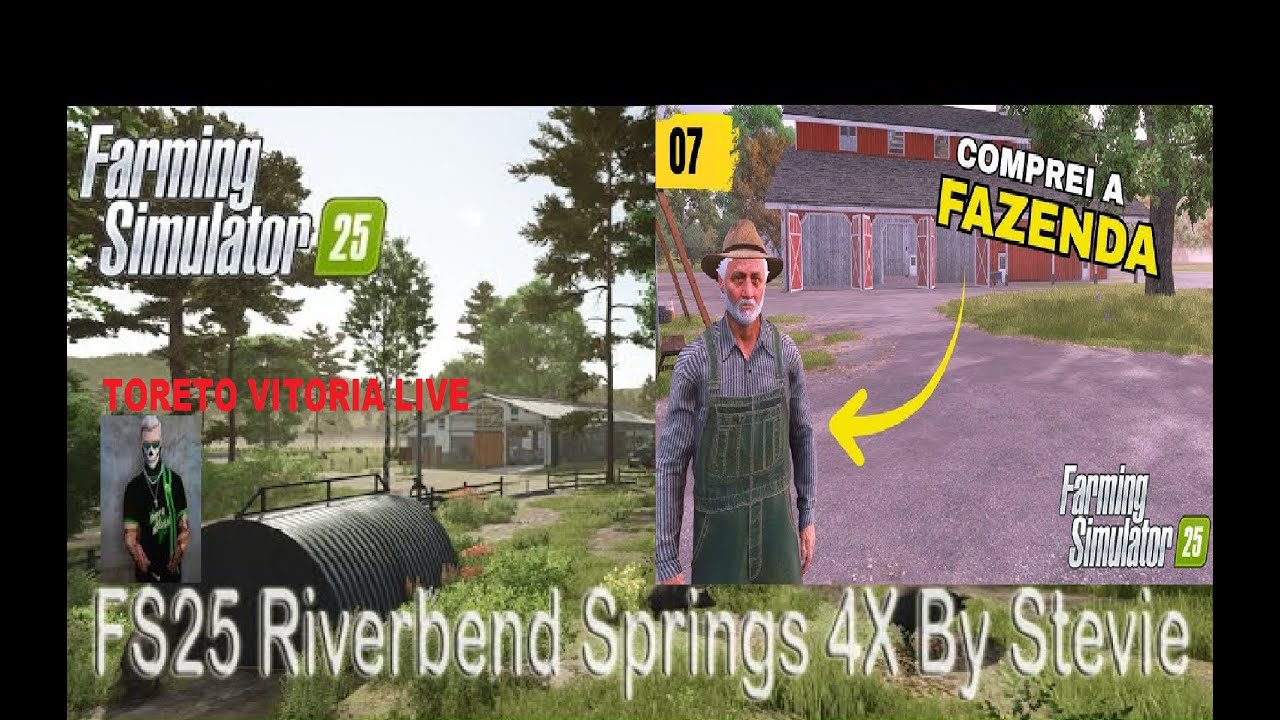 FAZENDO A FAZENDA RIVERBENG SPRING 4X . COLHENDO E MELHORANDO OS CAMPOS .# 04 .