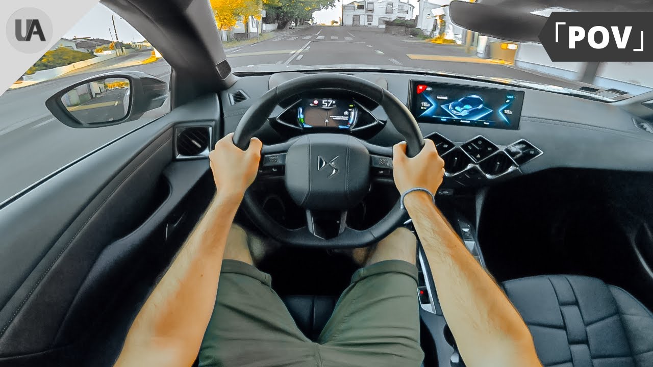 2021 DS3 CROSSBACK E-TENSE (100% ELECTRIC - 136HP) CITY DRIVE | 4K POV TEST DRIVE