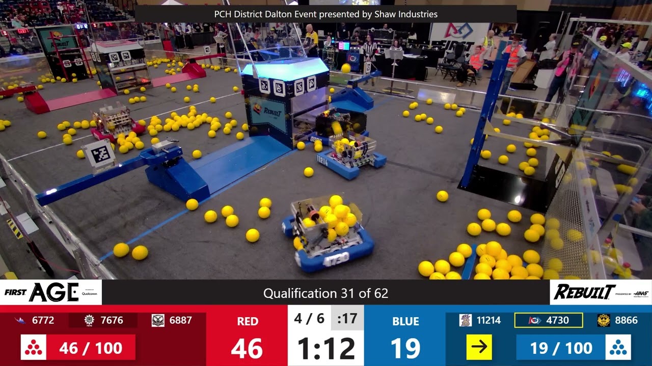 Qualification Match 31 - PCH District Dalton Event presented by Shaw Industries
