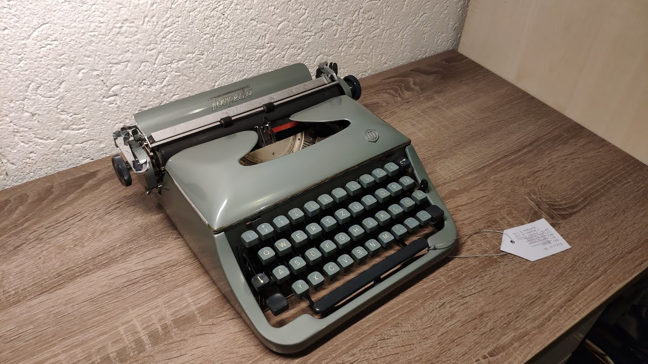 Torpedo 20 1957 Schreibmaschine