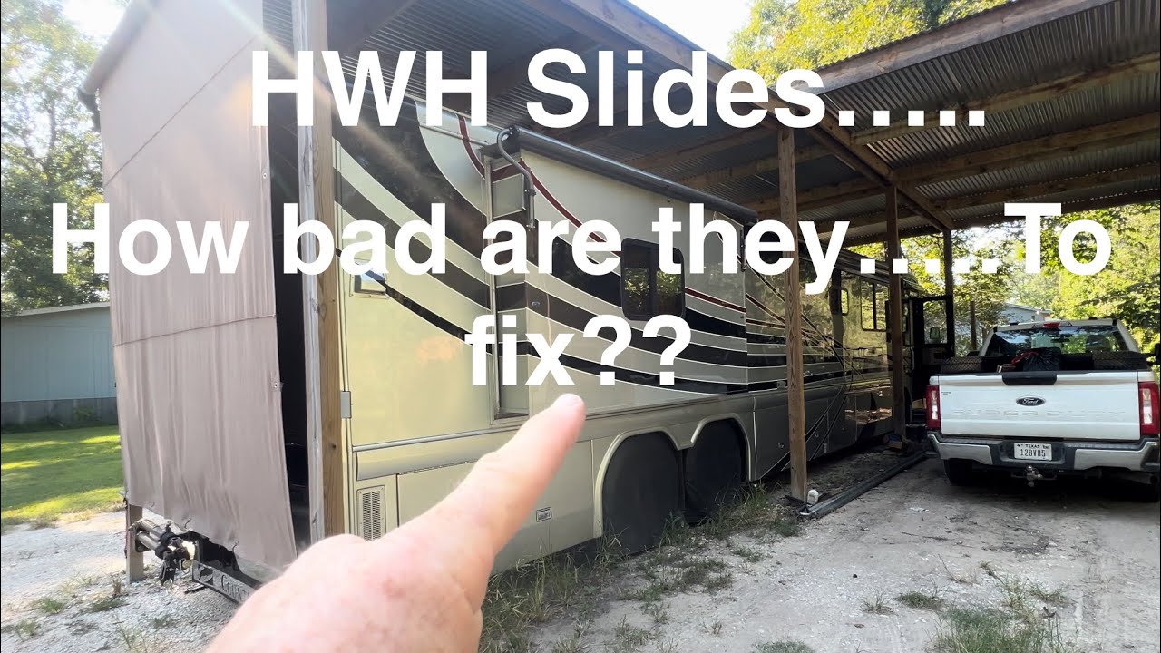 The Country Coach and the HWH X slide repair