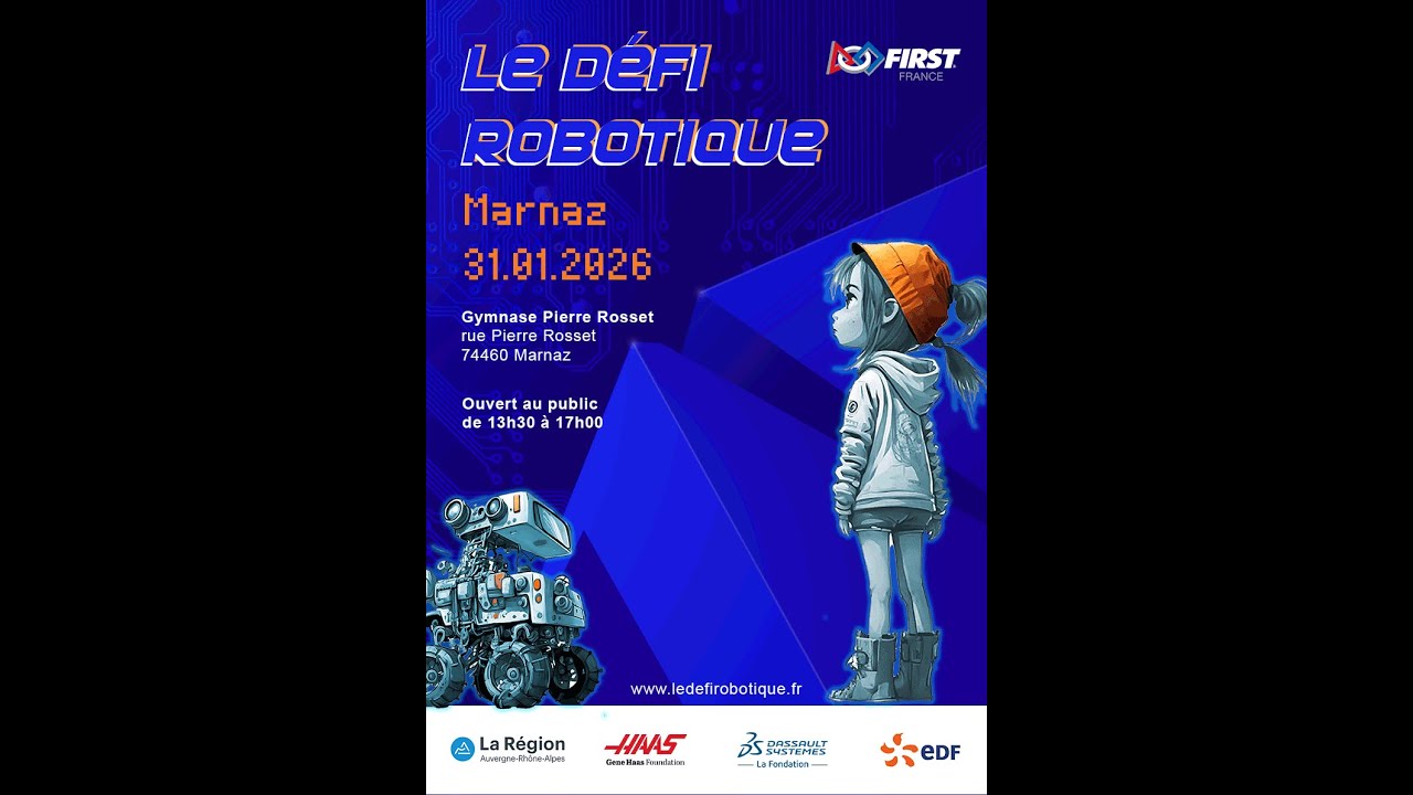 Le D&eacute;fi Robotique 2026 - R&eacute;gionale de Marnaz