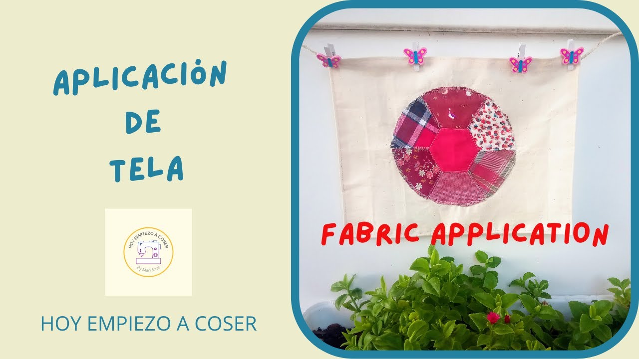 ❤️ CÓMO HACER APLICACIONES DE TELA #hoyempiezoacoser #costura #patchwork #tutorial #sewing projects
