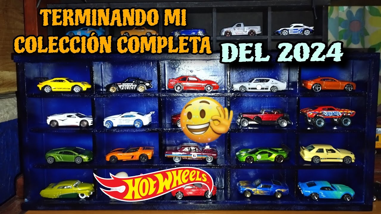 MI COLECCIÓN COMPLETA DEL 2024 ESTOS SON TODOS MIS HOT WHEELS CERRANDO EL AÑO CON CHIDAS RAMFLAS