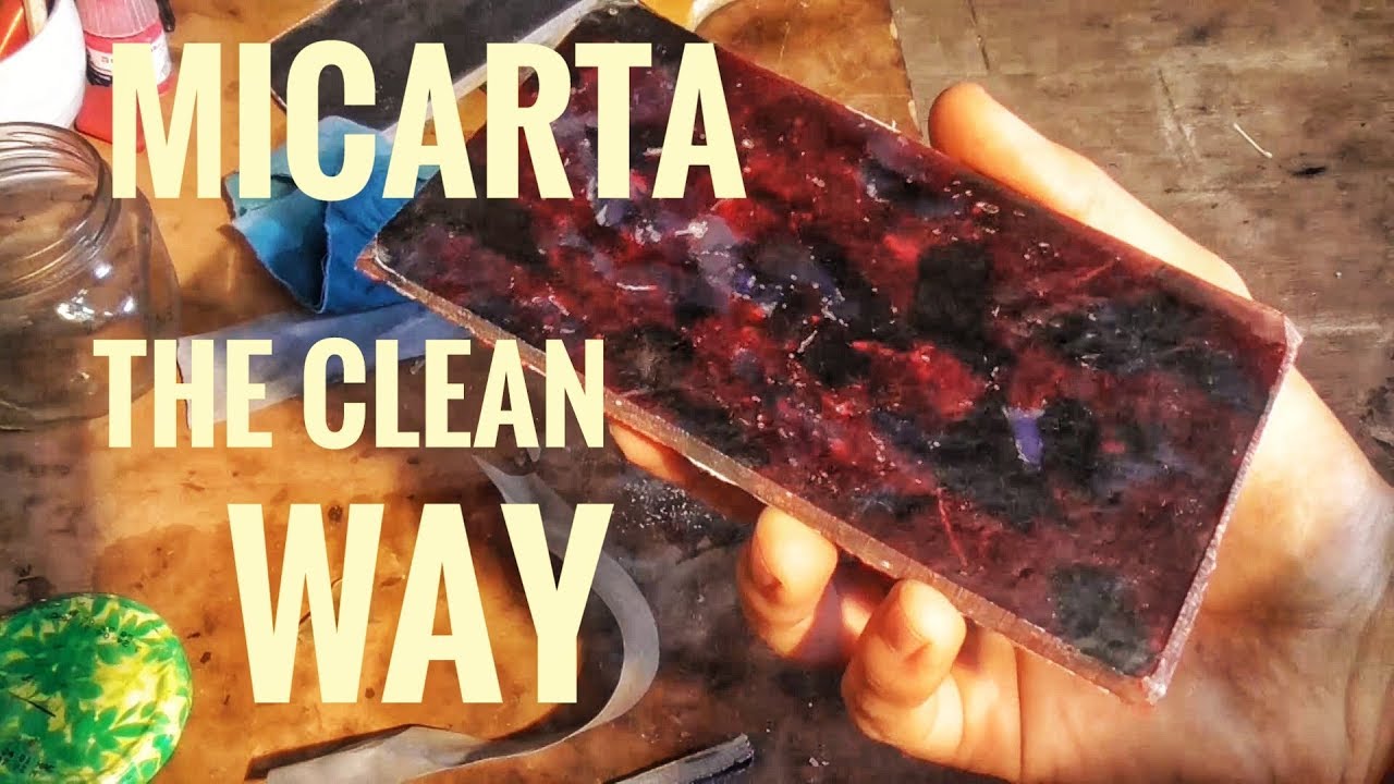 How To Make Micarta Marble Rag THE CLEAN WAY