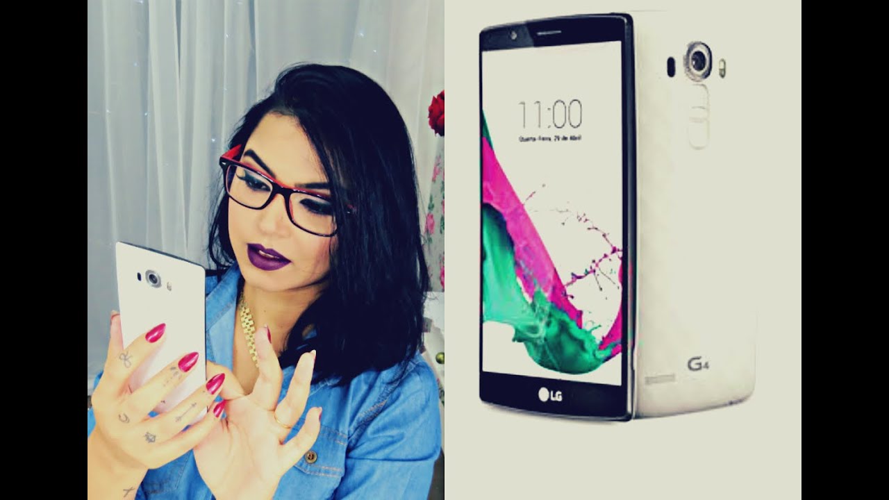 Meu Celular NOVO LG G4 (H818P) Minha Opinião. #tarciasuelem