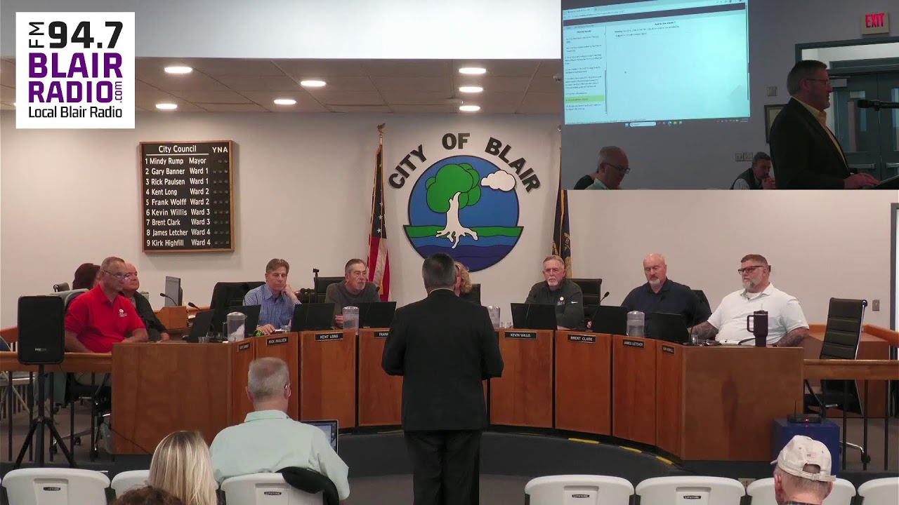 Blair City Council Meeting 03-10-26