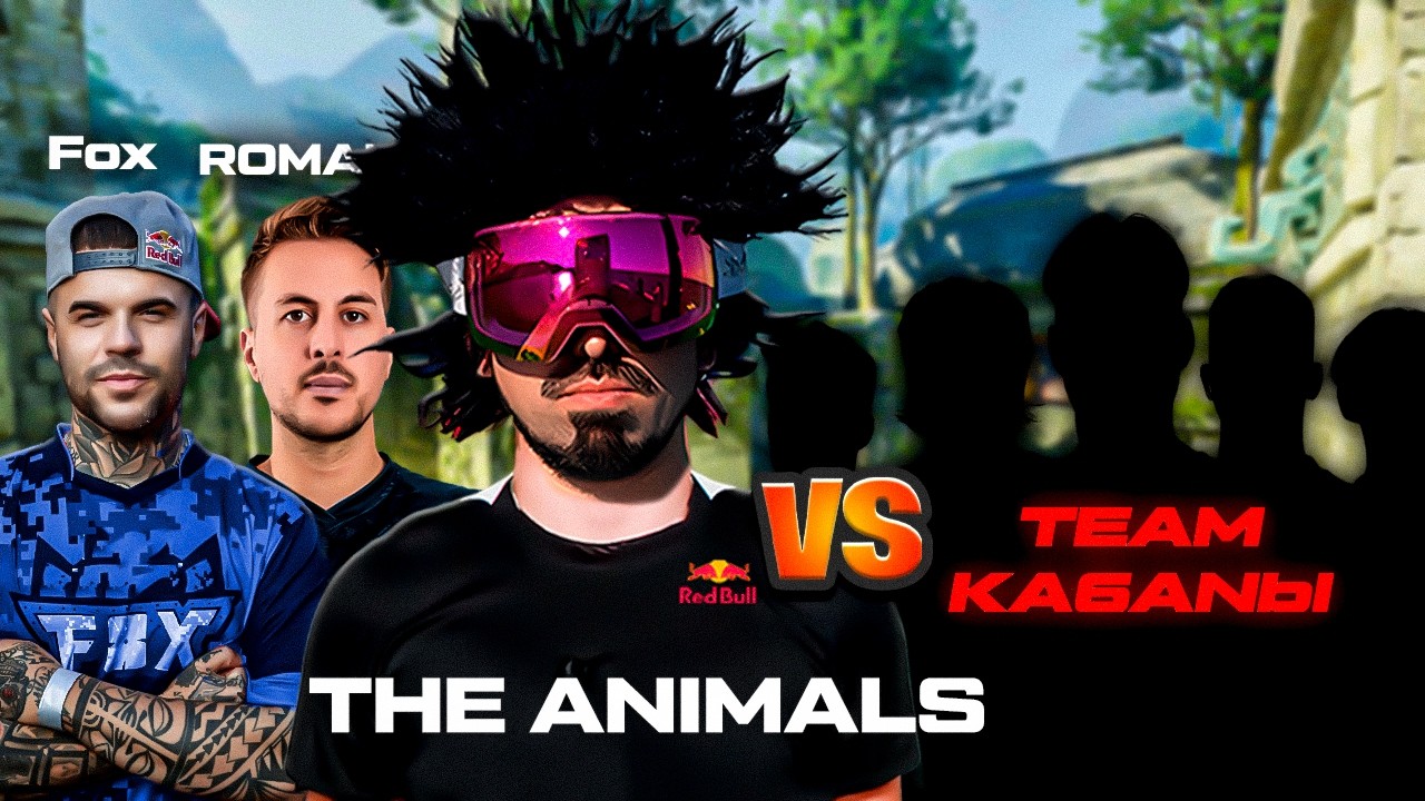 Último jogo dos THE ANIMALS ? - THE ANIMALS VS TEAM KA6ANbl