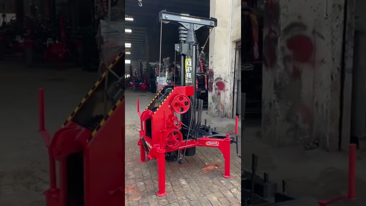 Submarsible(Borewel)pump(motor)lift machine Pump lifter Tractor mounted(Hydrulic)kapi M.98556-98340
