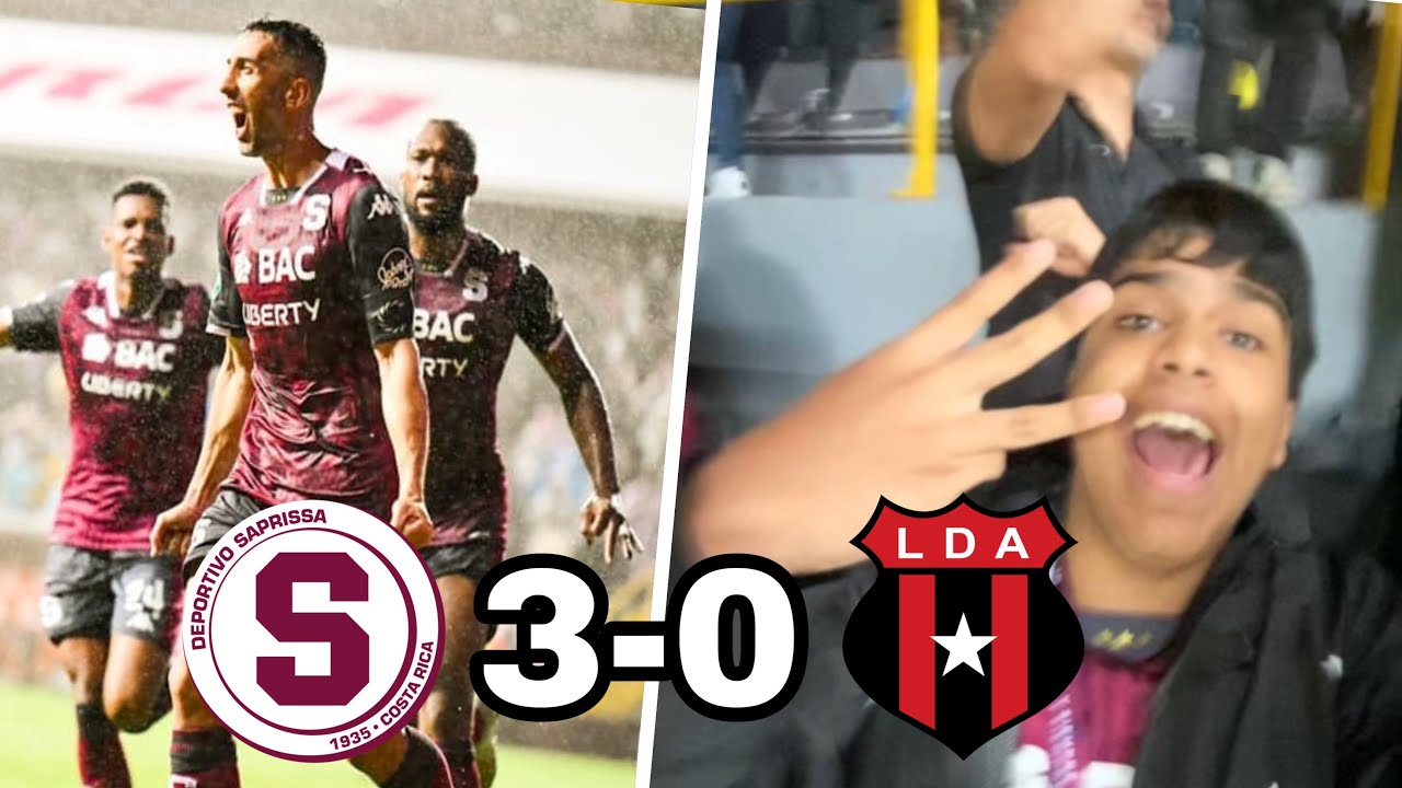 REACCIÓN DESDE EL ESTADIO A SAPRISSA 3-0 LDA