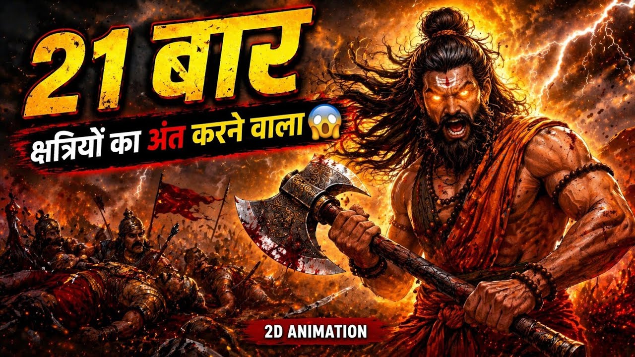 भगवान परशुराम की अनसुनी गाथा | The Warrior Sage: Parshuram | 2D animation | Shri Sanatan Katha