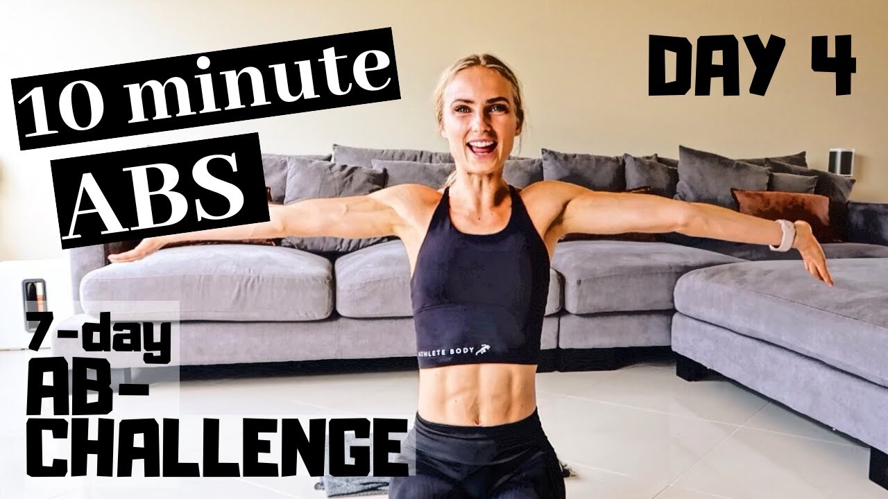 DAY 4 - 10 MINUTE AB WORKOUT (Pernilla's 7-day AB-Challenge)