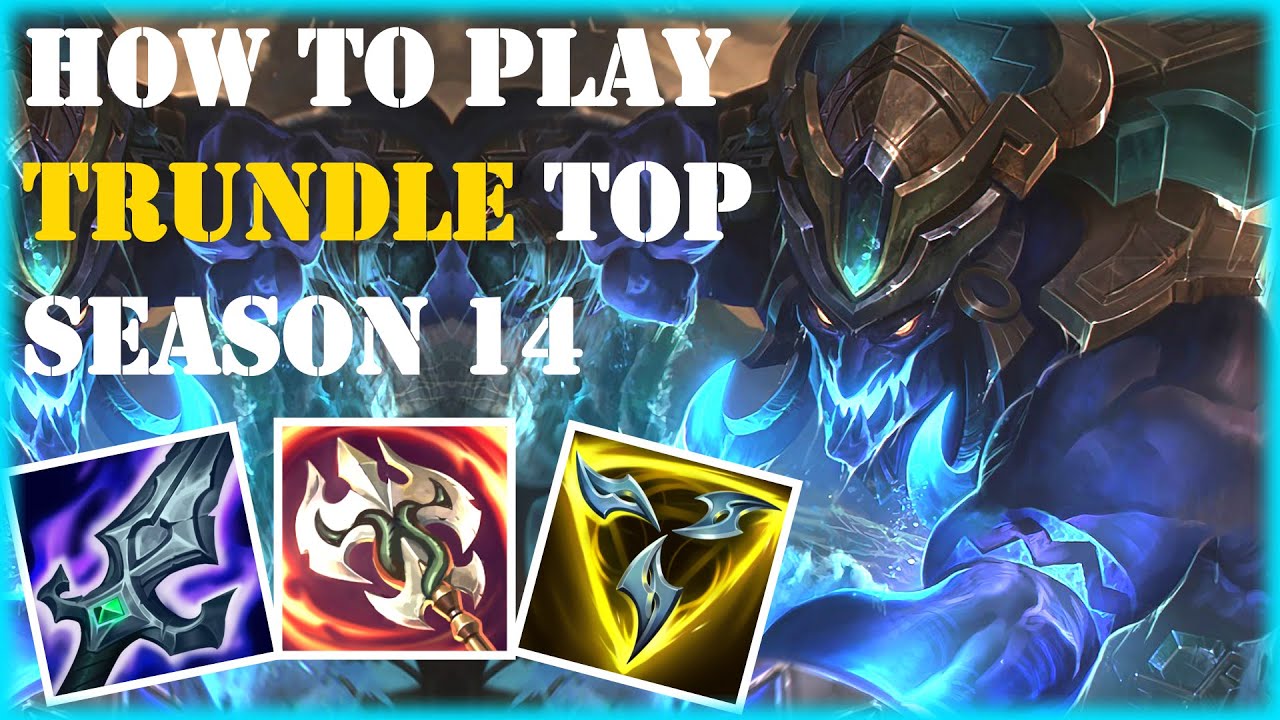 LEARN HOW TO PLAY TRUNDLE TOP 2024 in Season 14 & CARRY (NO DIE) Build/Runes | TRUNDLE Guide 2024