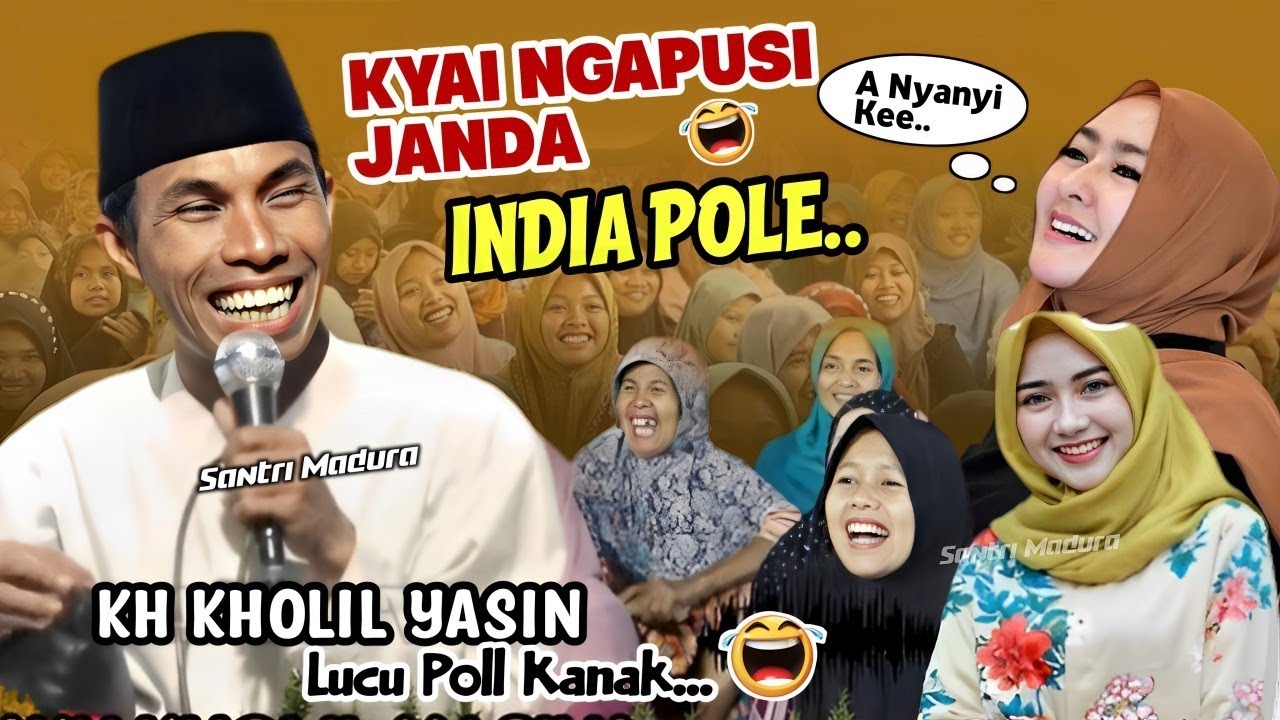 KH KHOLIL YASIN Terbaru 2024 💯% Lucu Poll Kanak🤣😂 Full Lagu