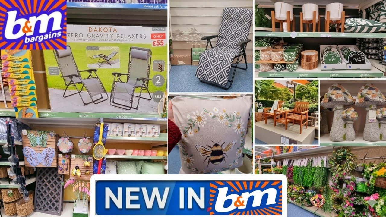 B&M Garden NEW Furniture & Decor Arrivals 2026 🌿 Best Outdoor Living Finds!